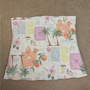 Hollister Tropical tube top